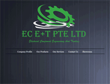 Tablet Screenshot of e-c-e-t.com